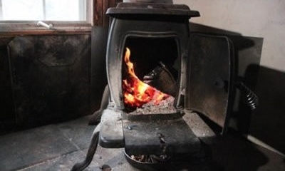 Печка с котлон