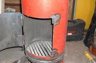 Печка с газов цилиндър